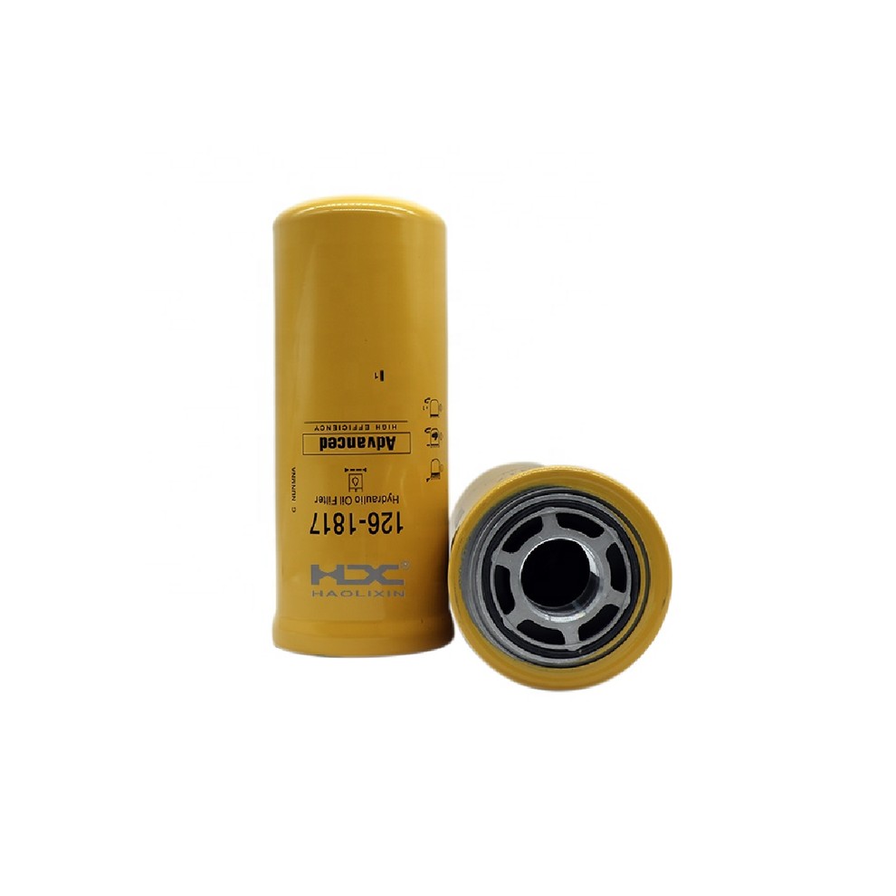Vehicle Engine Parts Excavator OEM Oil Filter Engine Spare Part 126-1817 1261817 45543 465-6505 HF6588 P165675 243622 84324774 3I0687 062394165