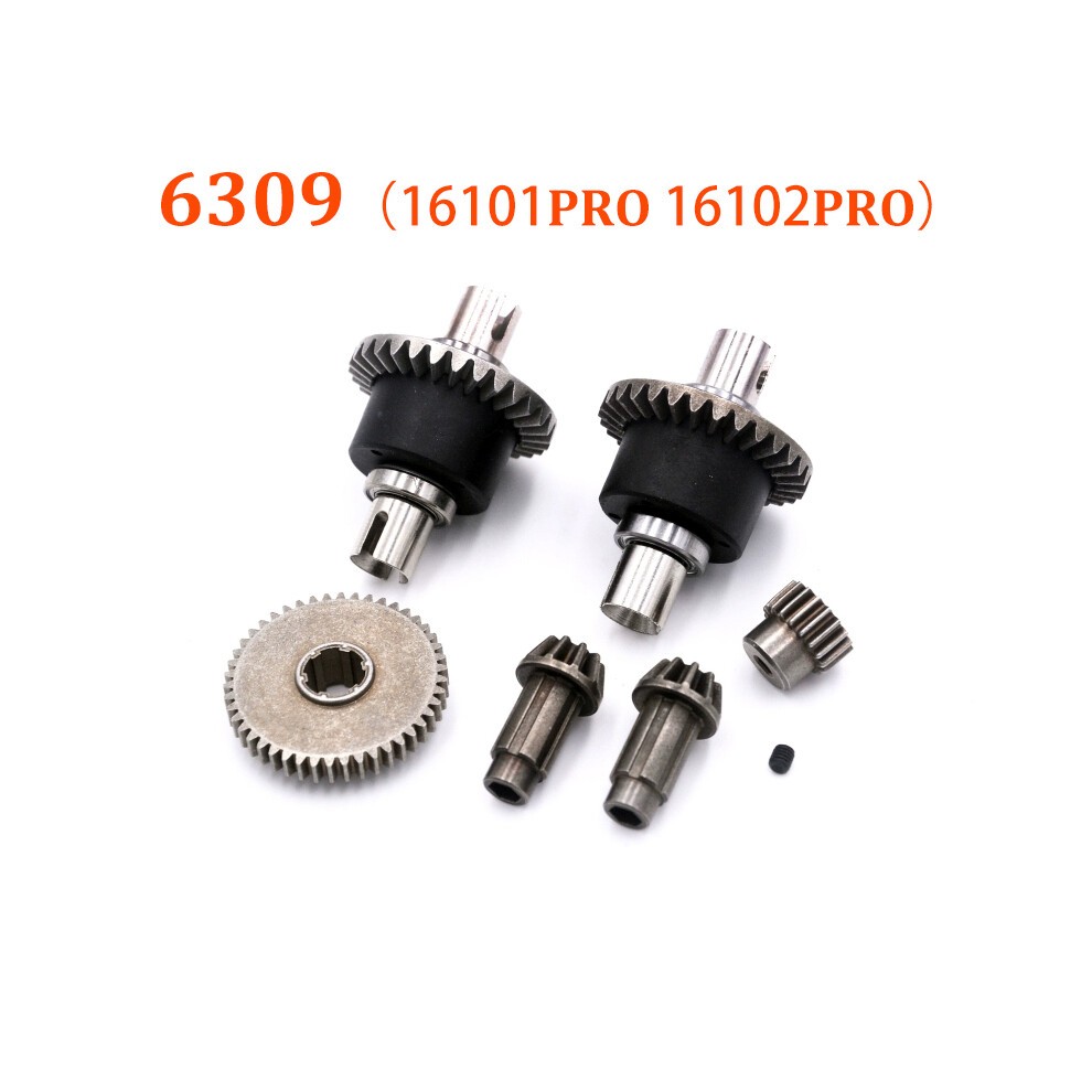(16101 16102-6317) RC Automotive Parts Turning Shaft Gear Bearing Pull Rod Steering Cup Swing Arm Motor Tire Screws thumbnail