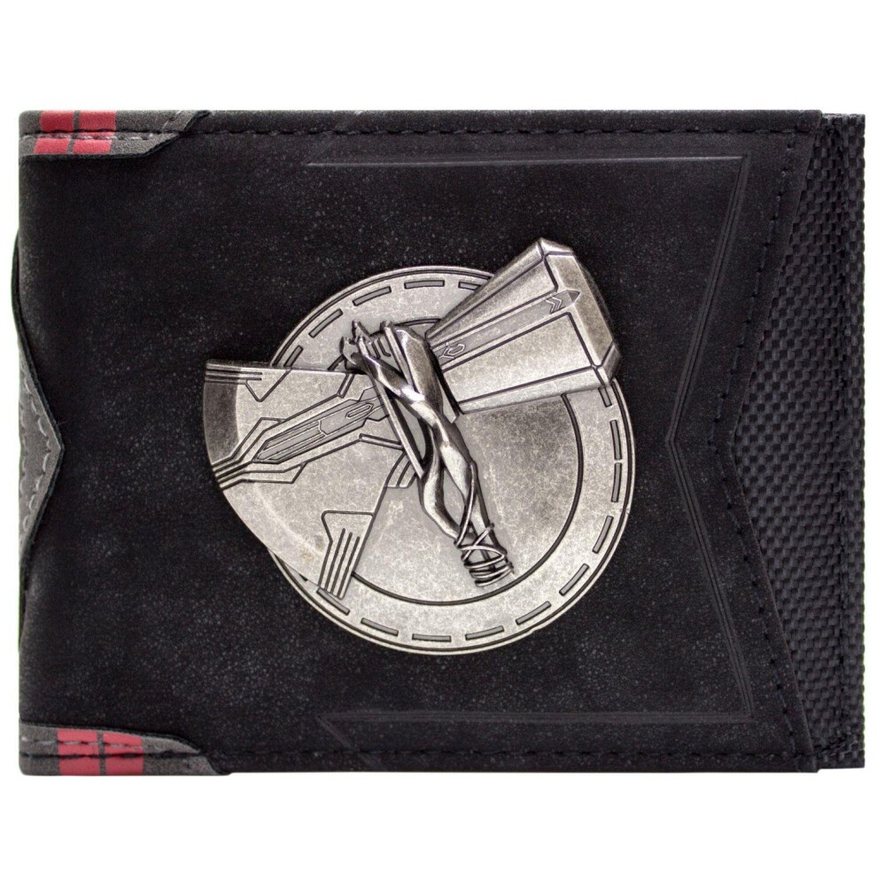 Endgame Avengers Thor Stormbreaker Black ID & Card Bi-Fold Wallet