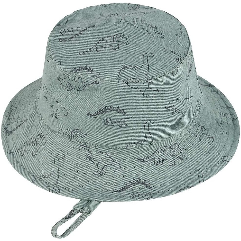 (12-24 Months, 03 Seaweed Blue) Baby Sun Hat UPF 50  Sun Protective Toddler Bucket Hat Summer Kids Beach Hats Wide Brim Outdoor Play Hat for Boys Girl thumbnail