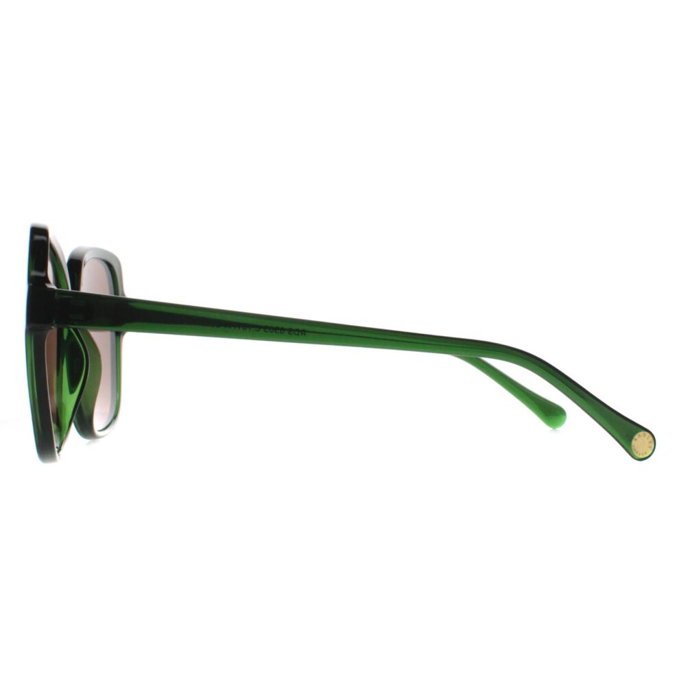 Radley Square Transparent Dark Green Brown Phoenix 6505 thumbnail