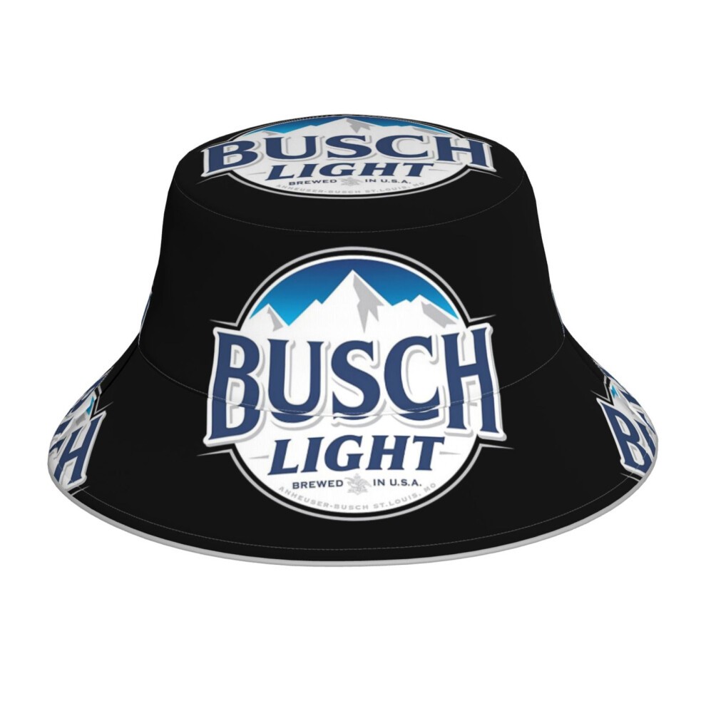 (Best Seller of Bush Light_15435) Bucket Hat Reversible Reflective for Men Women - UV50+ Sun Protection Double-Sided Fishing Hat with 360 Safety Strip thumbnail