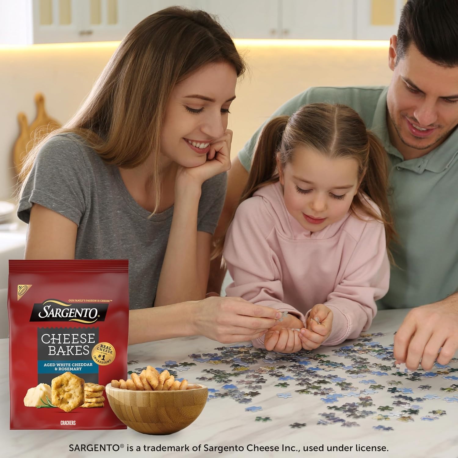Sargento Cheese Bakes Aged White Cheddar and Rosemary Crackers, Cheese Crackers thumbnail