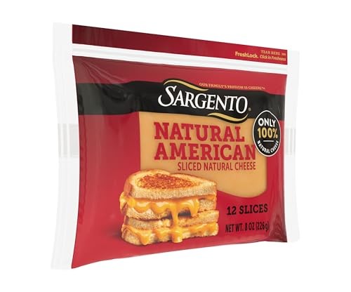 Sargento Natural American Sliced Cheese, 12 Slices thumbnail