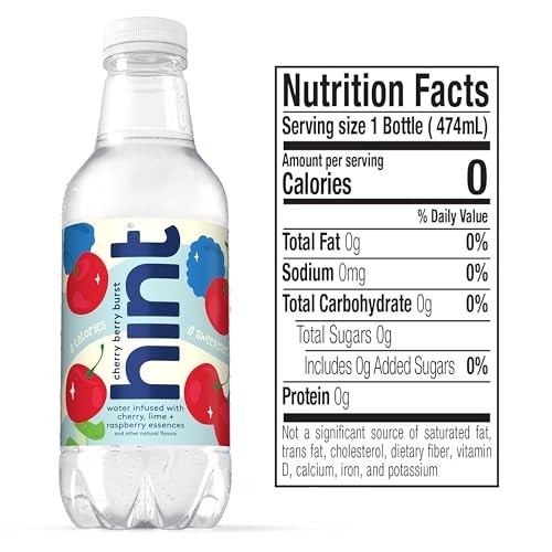 Hint Bottled Water, Summer Classics Variety Pack - Purified Flavored Water with Zero Calories, Sugar Free, Natural Flavors - 16 Fl Oz (Pack of 12) thumbnail