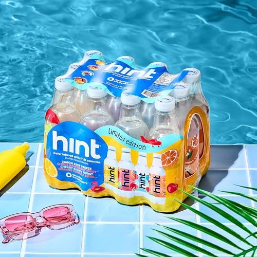 Hint Bottled Water, Summer Classics Variety Pack - Purified Flavored Water with Zero Calories, Sugar Free, Natural Flavors - 16 Fl Oz (Pack of 12) thumbnail