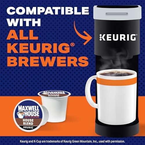 Maxwell House House Blend Medium Roast K-Cup Coffee Pods, 84 Ct Box thumbnail