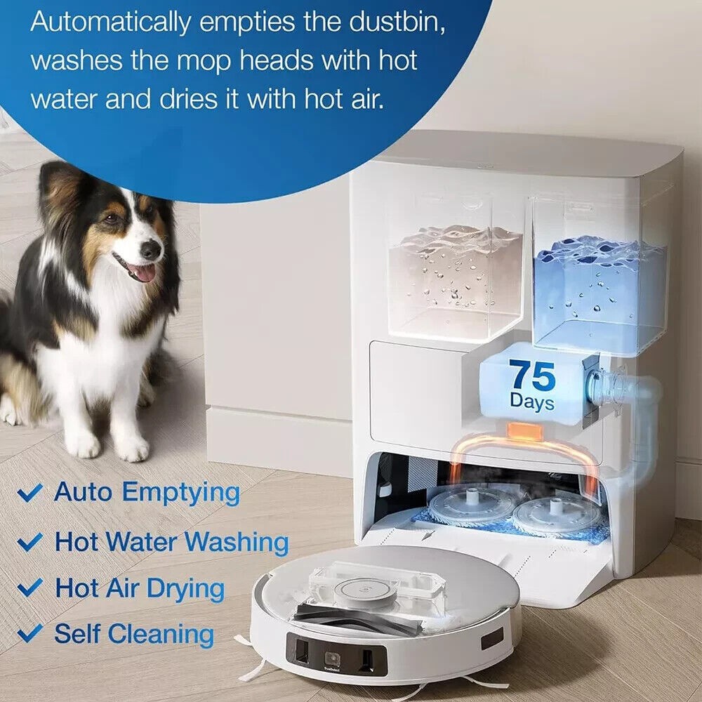 ECOVACS DEEBOT TEO OMNI Vacuum and Mop Robot Auto Cleaning