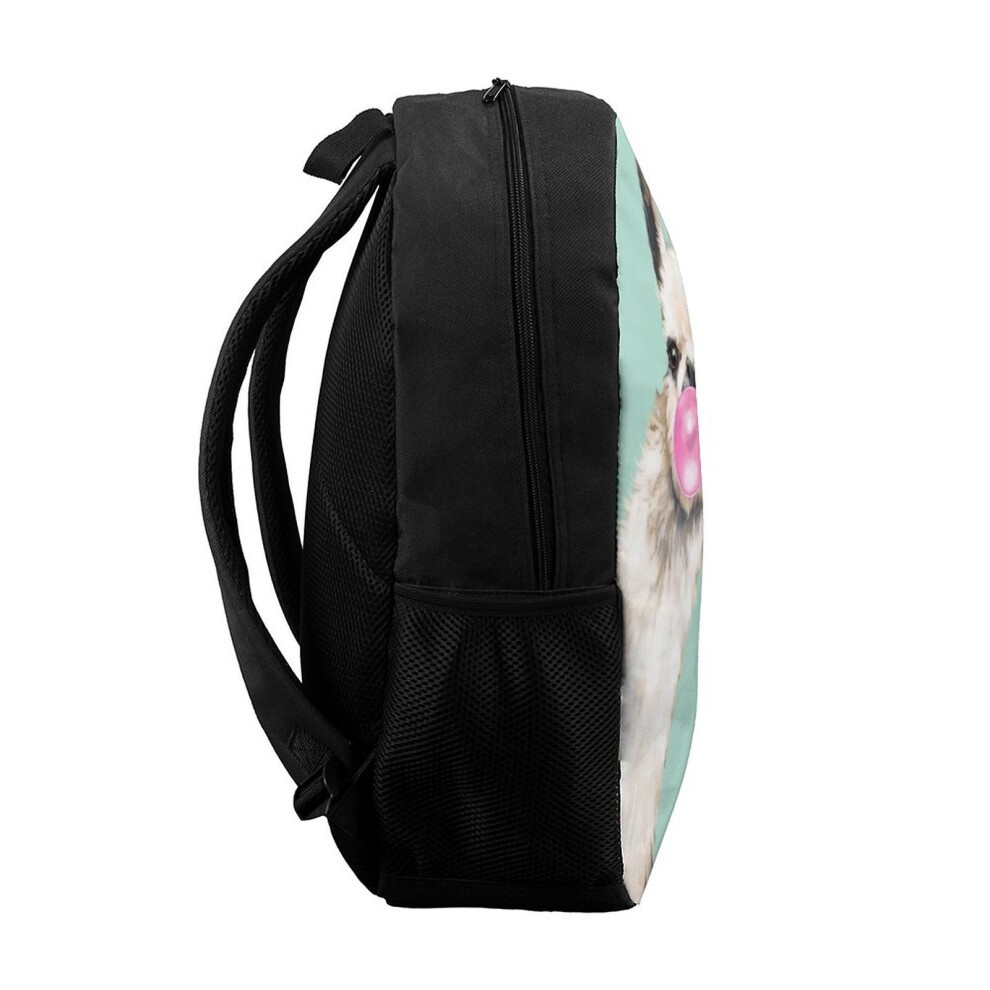 Backpacks Bubble Gum Sneaky Llama in Green 17inch School Bag thumbnail