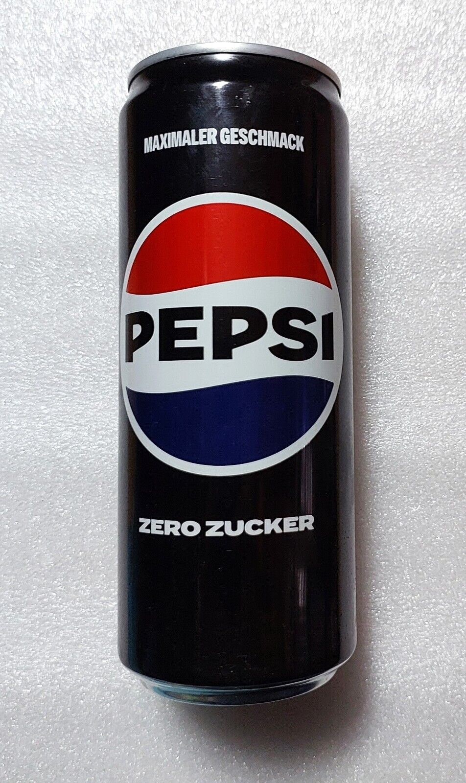 Empty PEPSI ZERO COLA Soda Can GERMANY 2024 Black NEW LOGO 330ml Collect Tall DE thumbnail