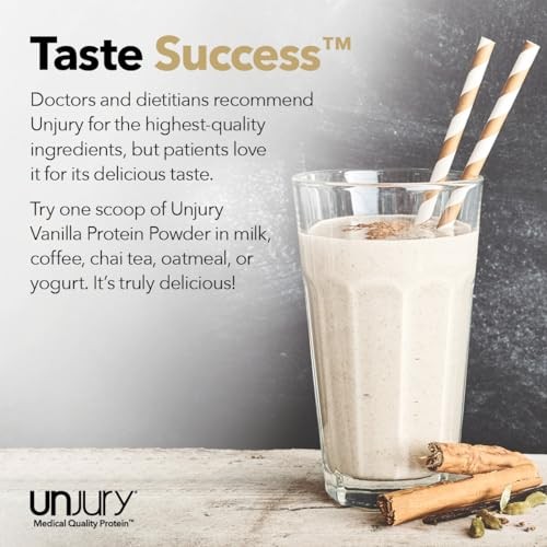 Unjury Whey Protein Powder | Vanilla | 21g 100% Whey Isolate Protein Powder | Low Carb and Lactose Free | Gluten Free | Certified Kosher | 15 Servings thumbnail