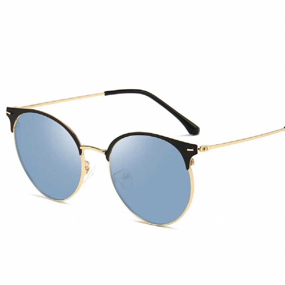 Women Men Cat Eye Anti-Blue Light Photochromic Sunglasses Metal Sun Glasses UV400 Sport Eyewear 9657