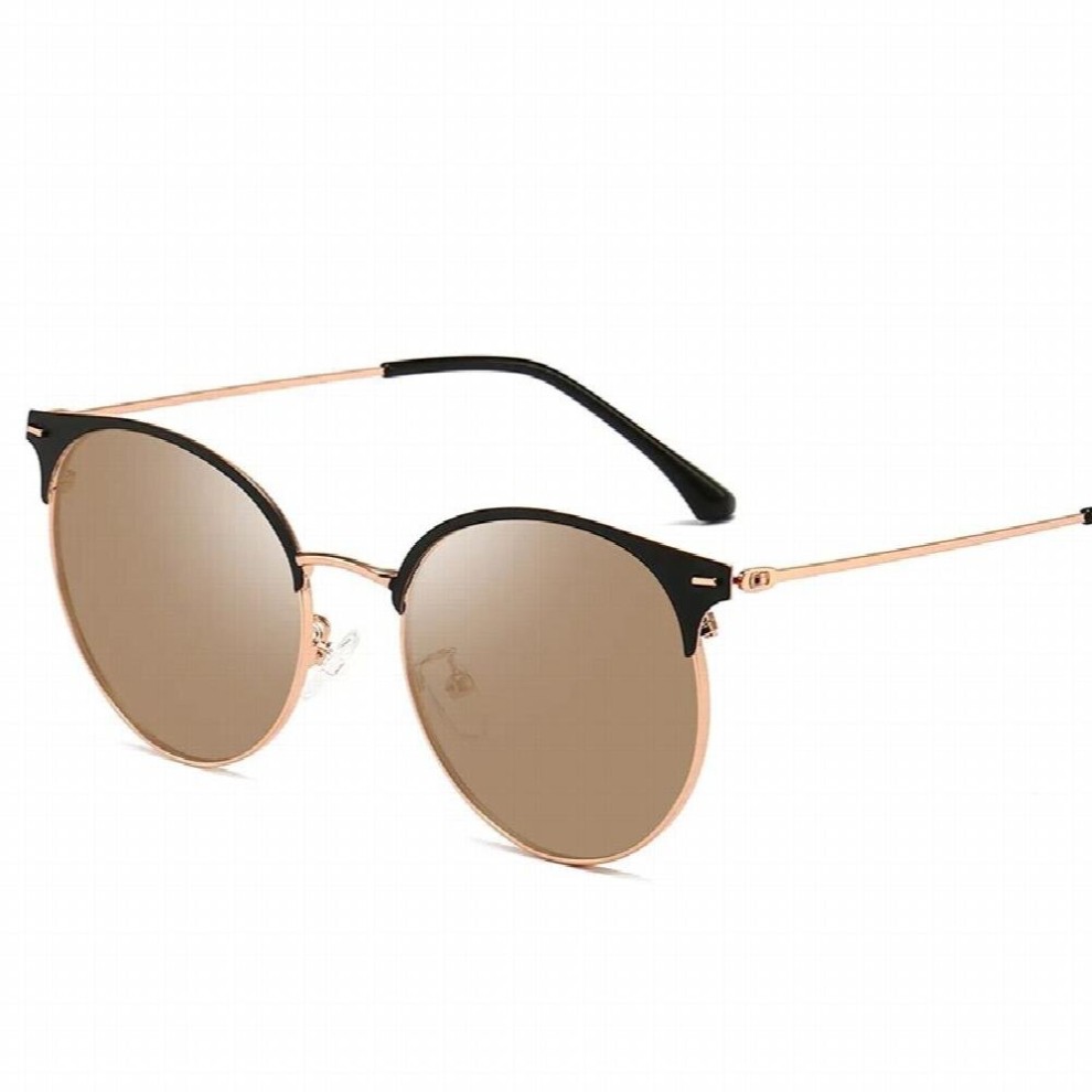 Women Men Cat Eye Anti-Blue Light Photochromic Sunglasses Metal Sun Glasses UV400 Sport Eyewear 9657 thumbnail