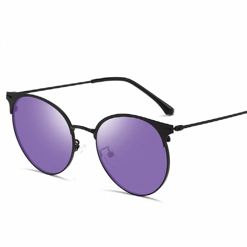 Women Men Cat Eye Anti-Blue Light Photochromic Sunglasses Metal Sun Glasses UV400 Sport Eyewear 9657 thumbnail