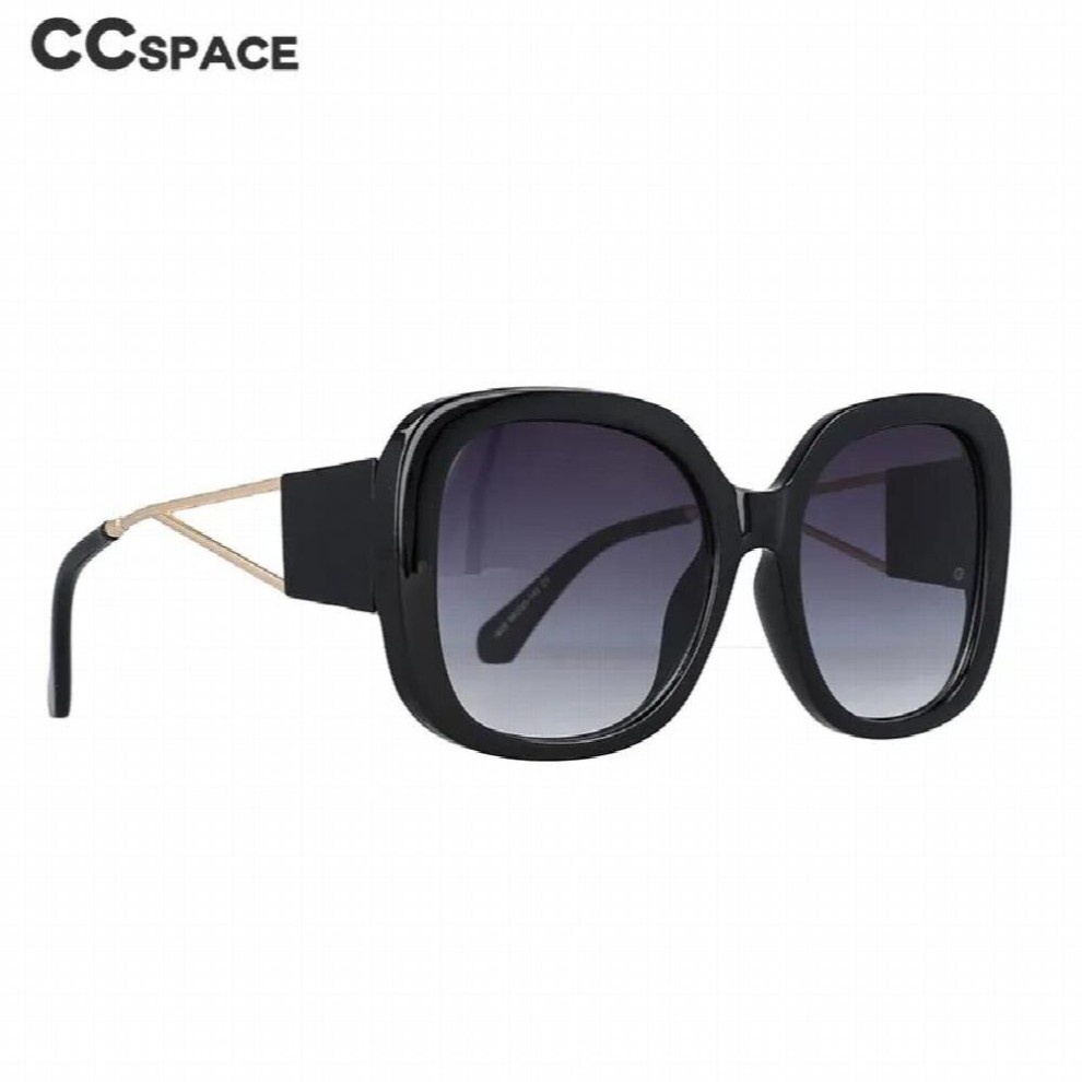 51082 Cat Eye Square Oversized Sunglasses Men Women Shades UV400 Vintage Glasses thumbnail