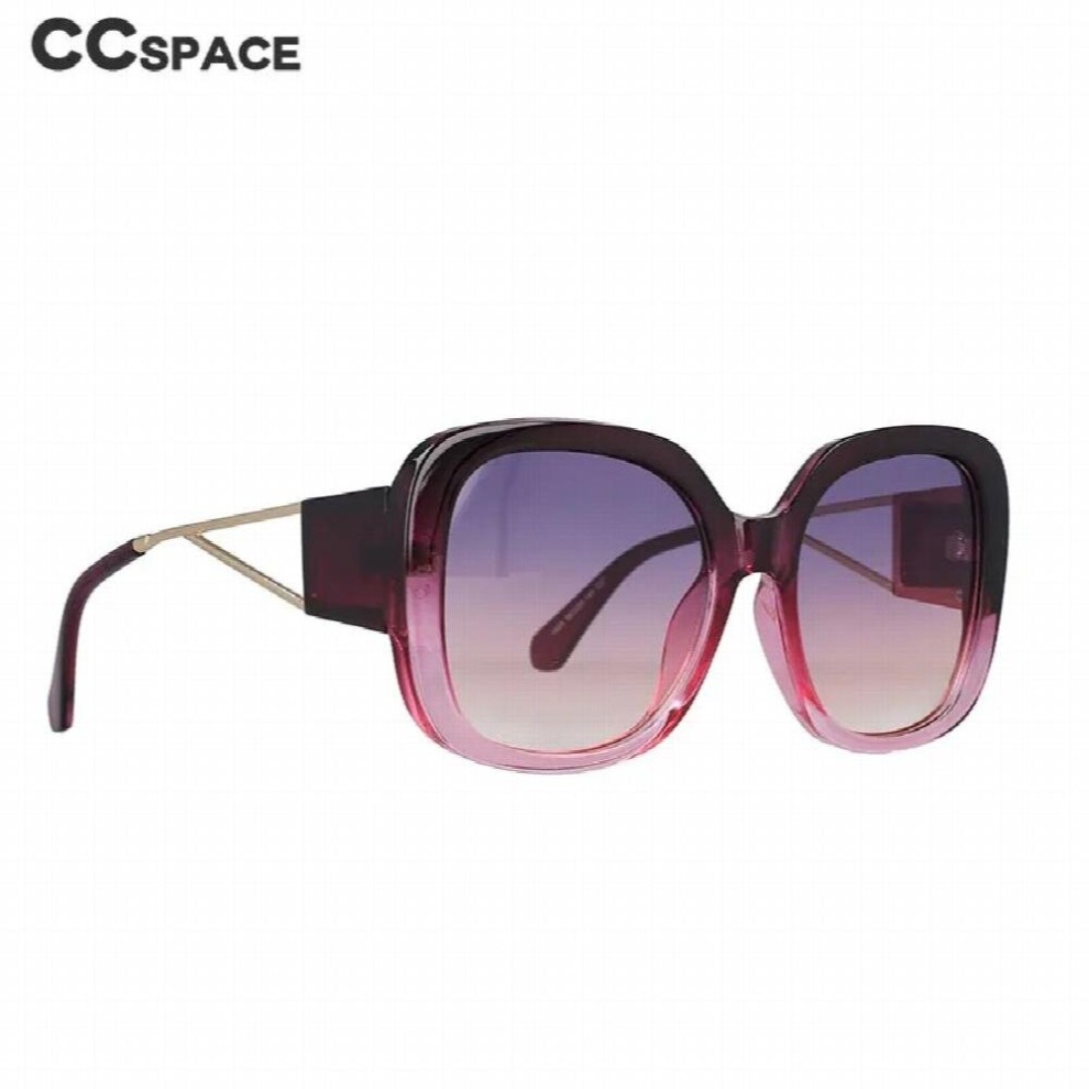 51082 Cat Eye Square Oversized Sunglasses Men Women Shades UV400 Vintage Glasses thumbnail
