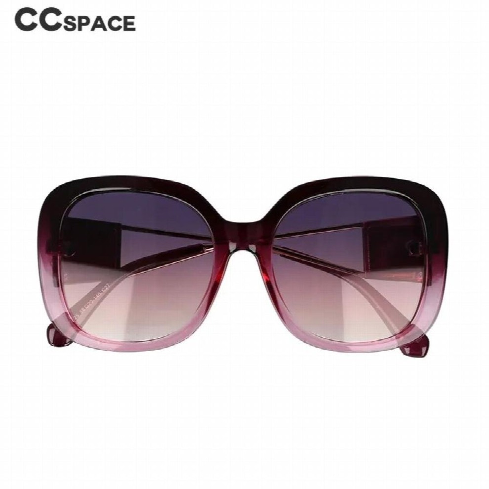 51082 Cat Eye Square Oversized Sunglasses Men Women Shades UV400 Vintage Glasses thumbnail