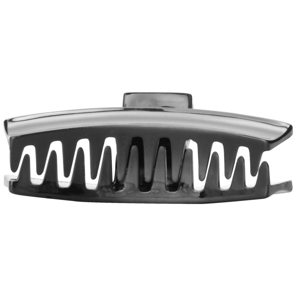 Caravan Contemporary Black Triangle Look of Body and Square Top Hair Claw