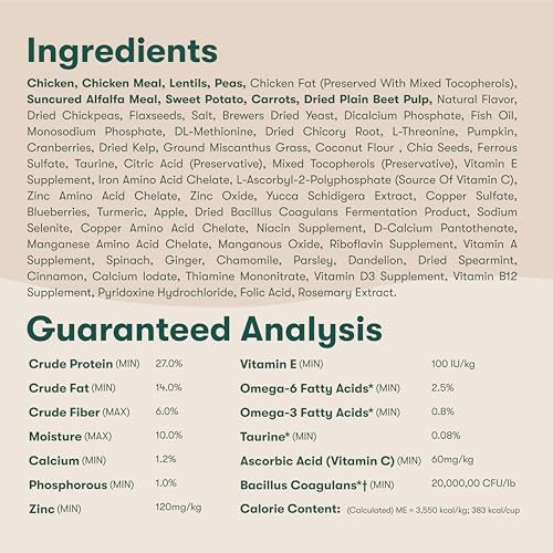 Jinx Chicken  Sweet Potato  & Carrot  Grain Free Dry Dog Food  30lb Bag thumbnail