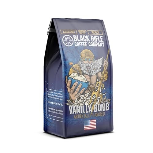 Black Rifle Coffee Company Vanilla Bomb Ground Coffee