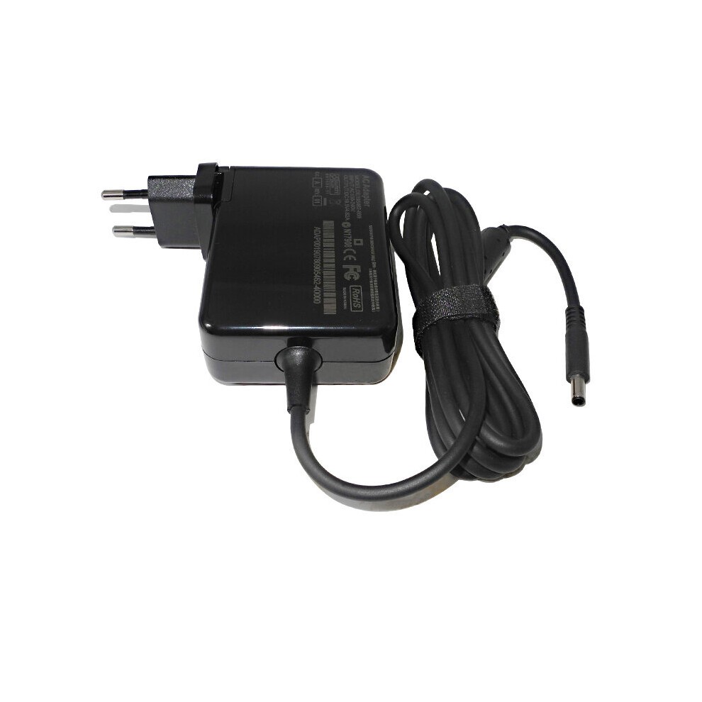 (a-EU Plug) 19.5V 2.31A 3.34A 4.62A 4.5*3.0mm 90W Laptop Power Adapter for Dell Vostro Inspiron 5502 5509 5401 XPS 11 12 13 Travel Charger thumbnail
