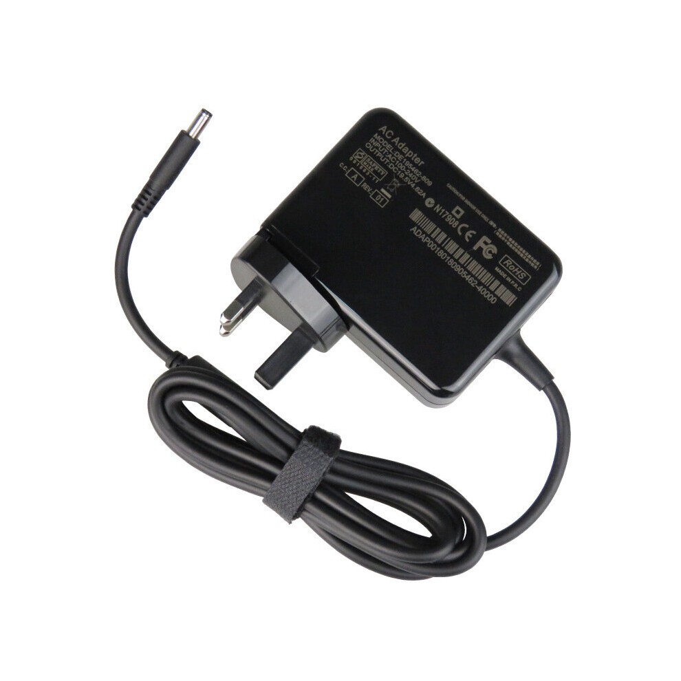 (a-EU Plug) 19.5V 2.31A 3.34A 4.62A 4.5*3.0mm 90W Laptop Power Adapter for Dell Vostro Inspiron 5502 5509 5401 XPS 11 12 13 Travel Charger thumbnail