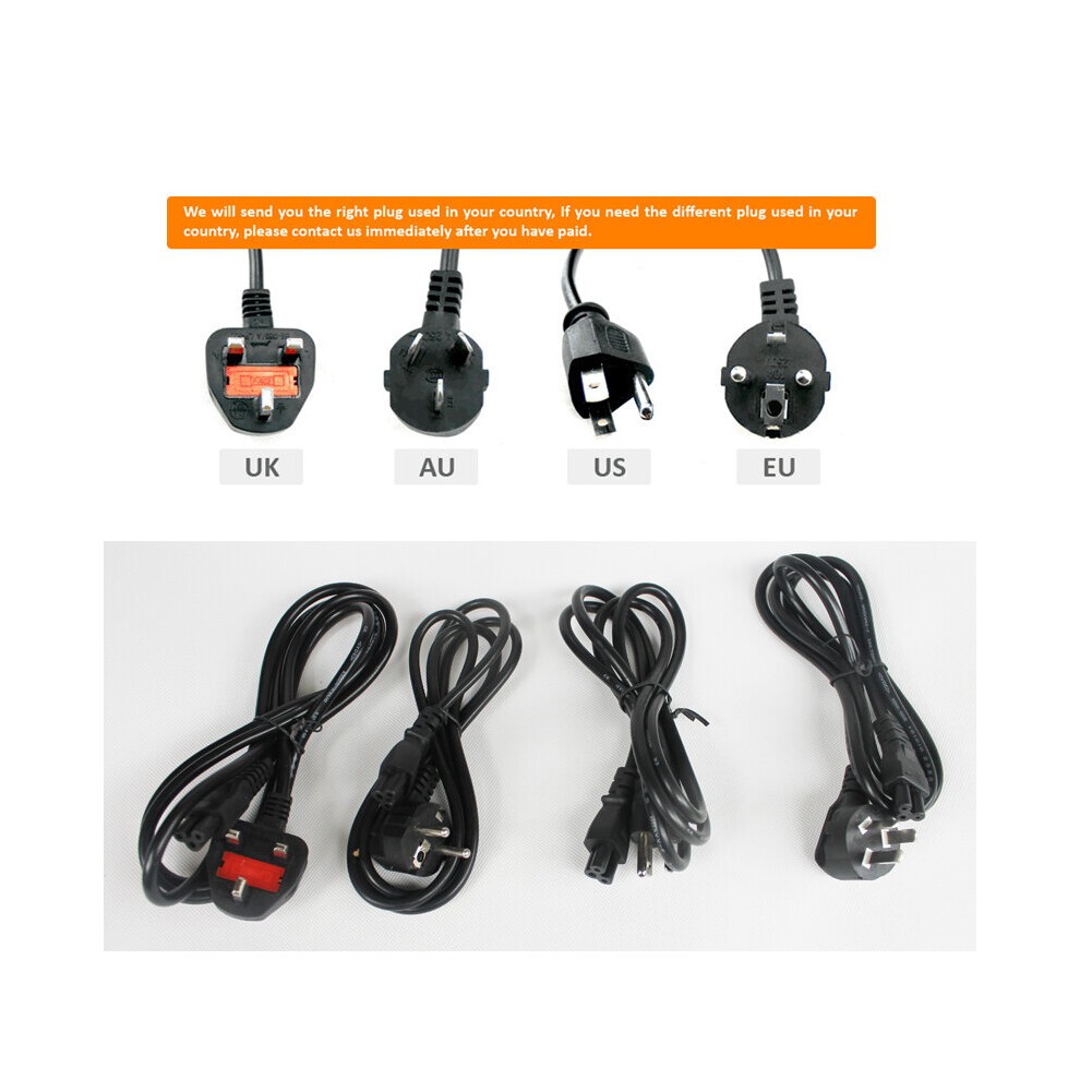 (a-with One Cable) Laptop AC Charger for Dell Inspiron AIO 3263 3264 3265 3268 D13S002 3452 3455 3459 3464 3252 D14S001 Notebook Power Adapter Cord