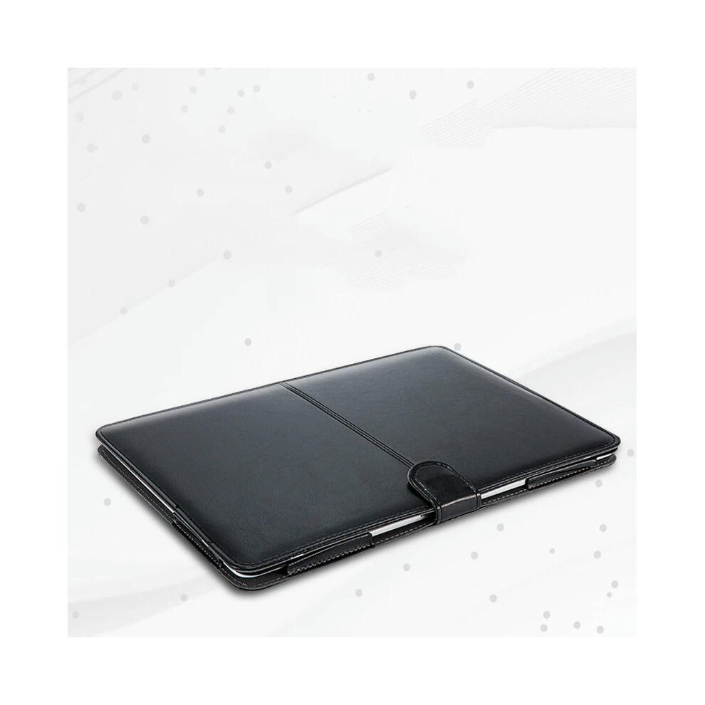 (Black, 2020 13.3pro(2289)) Soft Laptop Bag for Macbook Air Pro A2338 Retina 11 12 13 14 15 15.6 Sleeve Case Cover  Pu Leather Notebook Computer Bag thumbnail