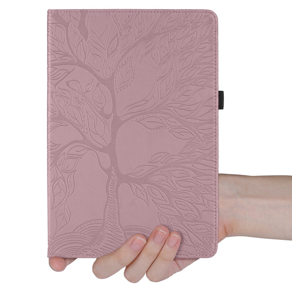 (for Samsung Galaxy TAB A8 10.5 Inch 2021 (X205 /X200), Rose Gold) for Samsung Galaxy TAB A8 10.5 Inch 2021 (X205 /X200) Case, Premium 3D Embossed Tre thumbnail
