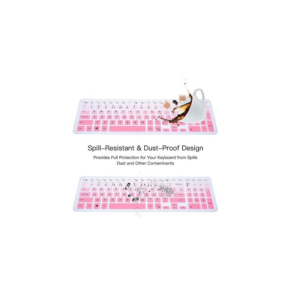 Keyboard Cover for Dell Inspiron 15 3000 5000 7000 15.6 Inch/Dell G3 G5 G7 15.6 Series/2020 Dell Inspiron G7 17 7786 7790 Series Keyboard Cover Skin W thumbnail