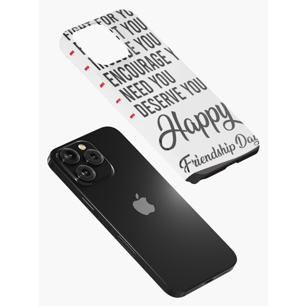 (Happy Friendship Day: Friends Meaning Typographys=4081) Phone Case for iPhone Samsung 19 18 17 16 14 13 12 11 Plus Pro Max Galaxy S28 S27 S26 S25 S24 thumbnail