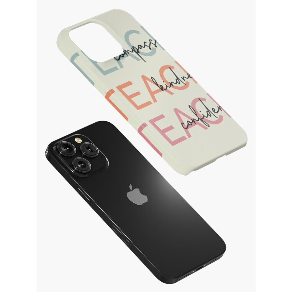 (Teach Compassion Kindness Confidence Retro Teacher=5330) Phone Case for iPhone Samsung 19 18 17 16 14 13 12 11 Plus Pro Max Galaxy S28 S27 S26 S25 S2 thumbnail