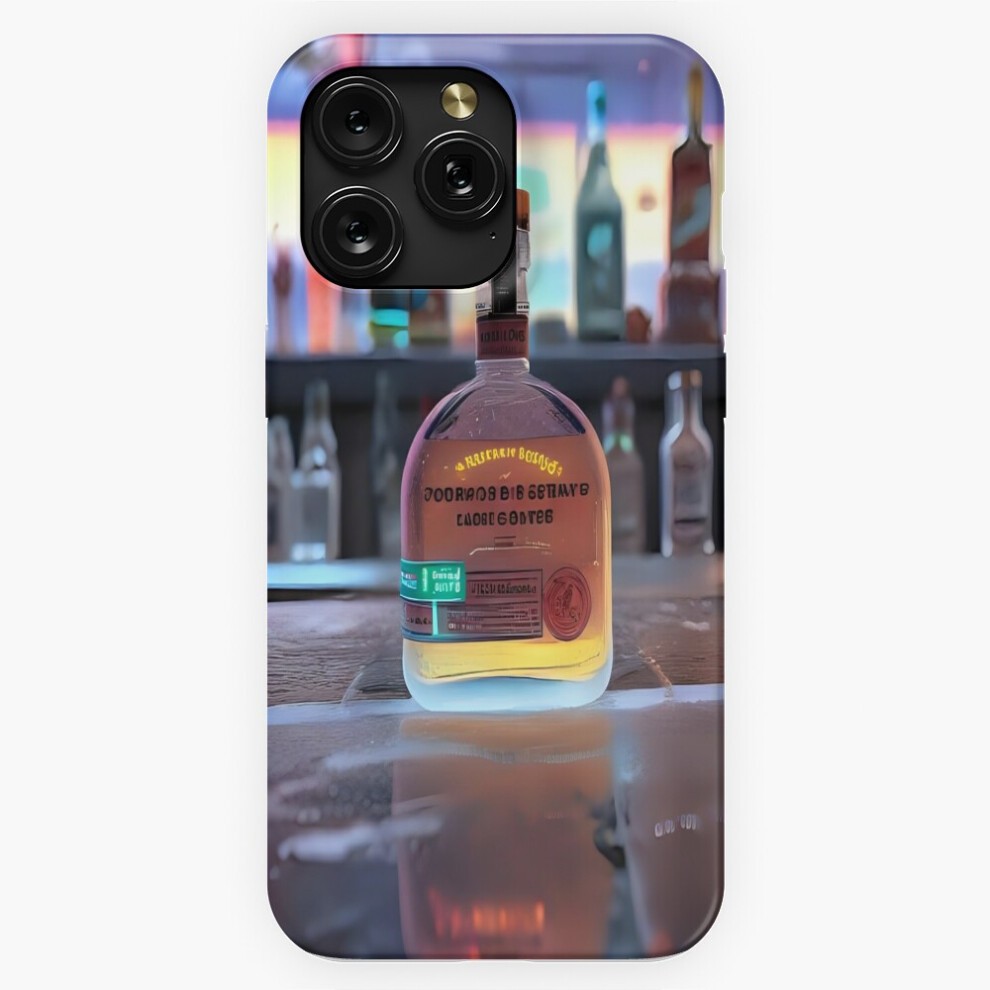 (Alcohol Bottle, Digital Art, Ice=5797) Phone Case for iPhone Samsung 19 18 17 16 14 13 12 11 Plus Pro Max Galaxy S28 S27 S26 S25 S24 S23 S22 Ultra No