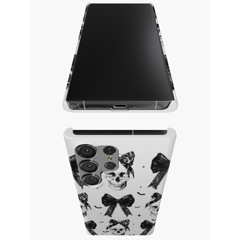 (Skull Coquette Bow Halloween Skeleton Spooky=5796) Phone Case for iPhone Samsung 19 18 17 16 14 13 12 11 Plus Pro Max Galaxy S28 S27 S26 S25 S24 S23 thumbnail