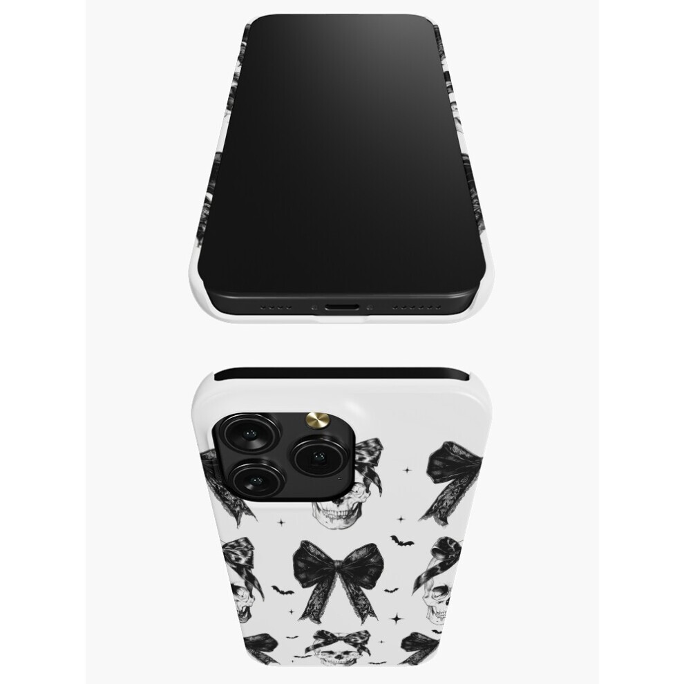 (Skull Coquette Bow Halloween Skeleton Spooky=5796) Phone Case for iPhone Samsung 19 18 17 16 14 13 12 11 Plus Pro Max Galaxy S28 S27 S26 S25 S24 S23 thumbnail