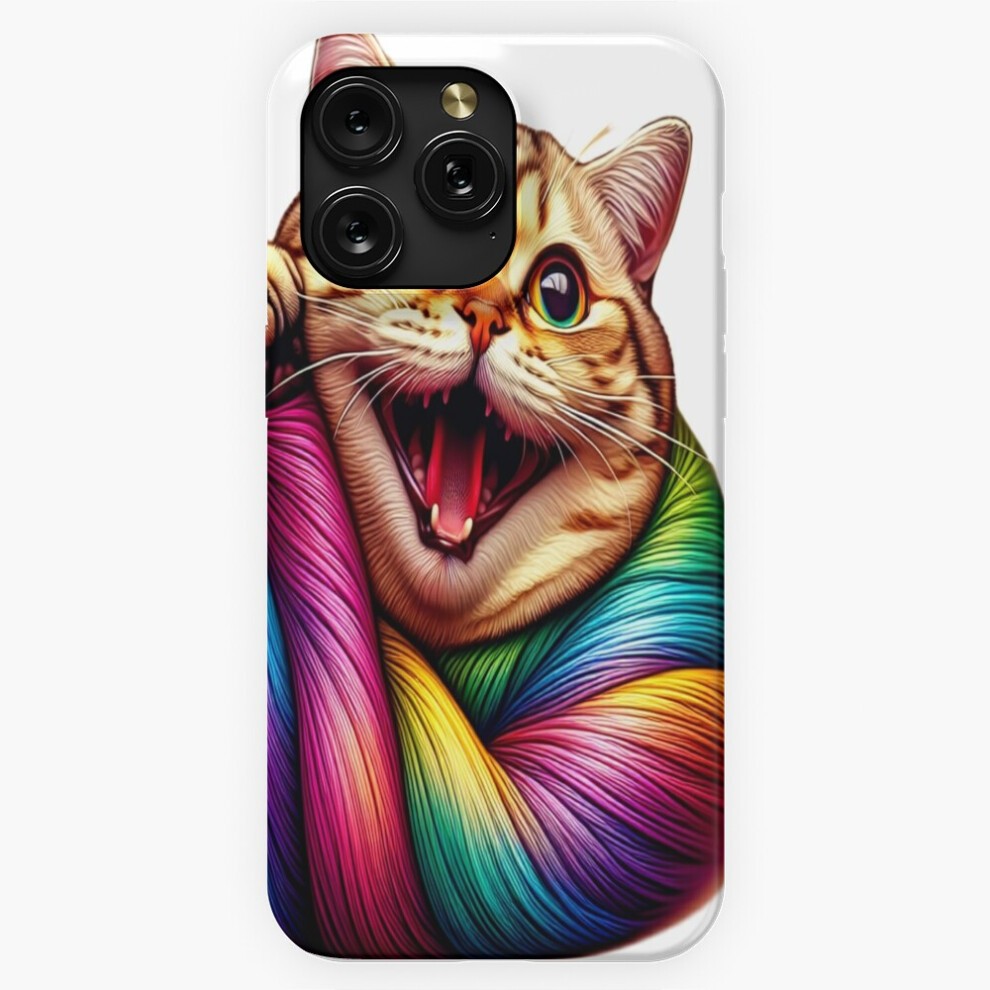 (Rainbow Paws - MULTICOLOR CAT T-shirt=6974) Phone Case for iPhone Samsung 19 18 17 16 14 13 12 11 Plus Pro Max Galaxy S28 S27 S26 S25 S24 S23 S22 Ult