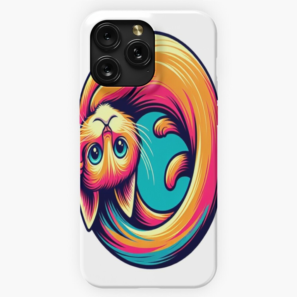 (Rainbow Paws - MULTICOLOR CAT T-shirt=7681) Phone Case for iPhone Samsung 19 18 17 16 14 13 12 11 Plus Pro Max Galaxy S28 S27 S26 S25 S24 S23 S22 Ult