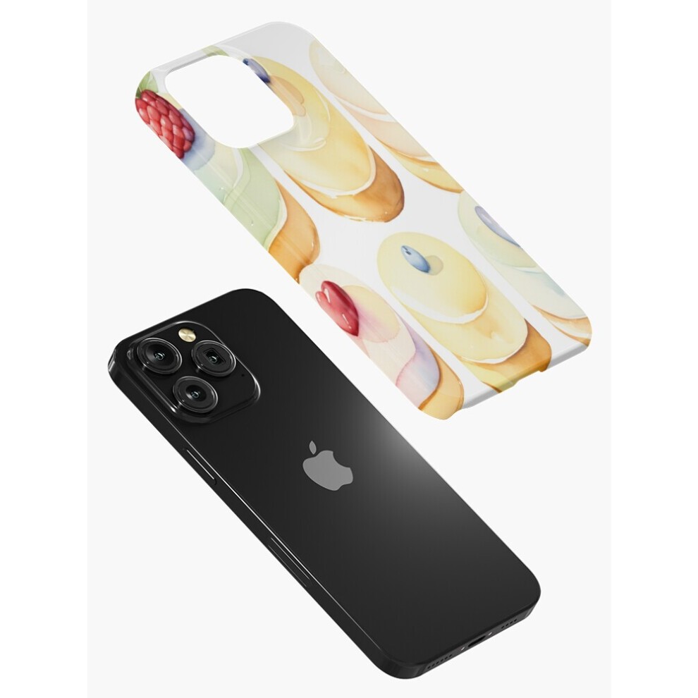 (Sweet Pastels Watercolor Vanilla Petit Fours=9980) Phone Case for iPhone Samsung 19 18 17 16 14 13 12 11 Plus Pro Max Galaxy S28 S27 S26 S25 S24 S23 thumbnail