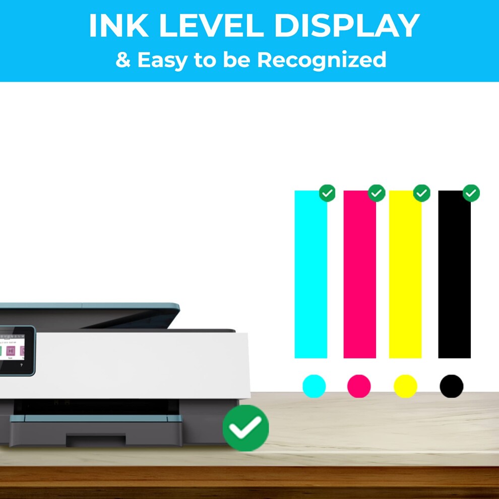 502XL Ink Cartridges Compatible with Epson 502 502XL Multipack (7er-Pack), for Expression Home XP-5100 XP-5105 XP-5150 XP-5155, Workforce WF-2860 thumbnail