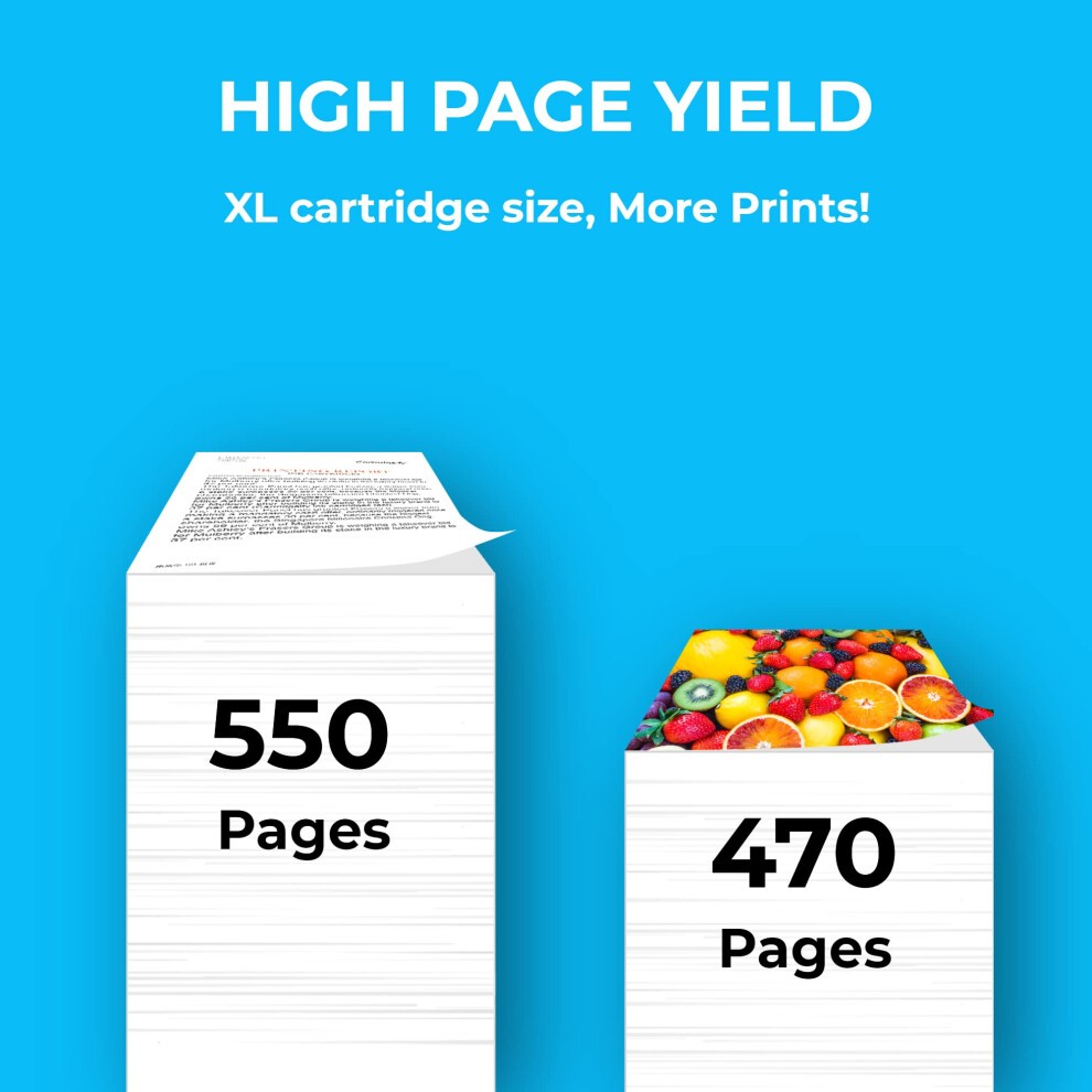 502XL Ink Cartridges Compatible with Epson 502 502XL Multipack (7er-Pack), for Expression Home XP-5100 XP-5105 XP-5150 XP-5155, Workforce WF-2860 thumbnail