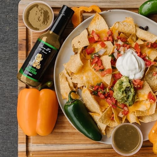 Steve-O's Heavenly Jalapeño Hot Sauce | Zesty Green Verde Sauce for Marinades, BBQ, Veggies, Eggs & Potatoes | 5 Fl Oz thumbnail
