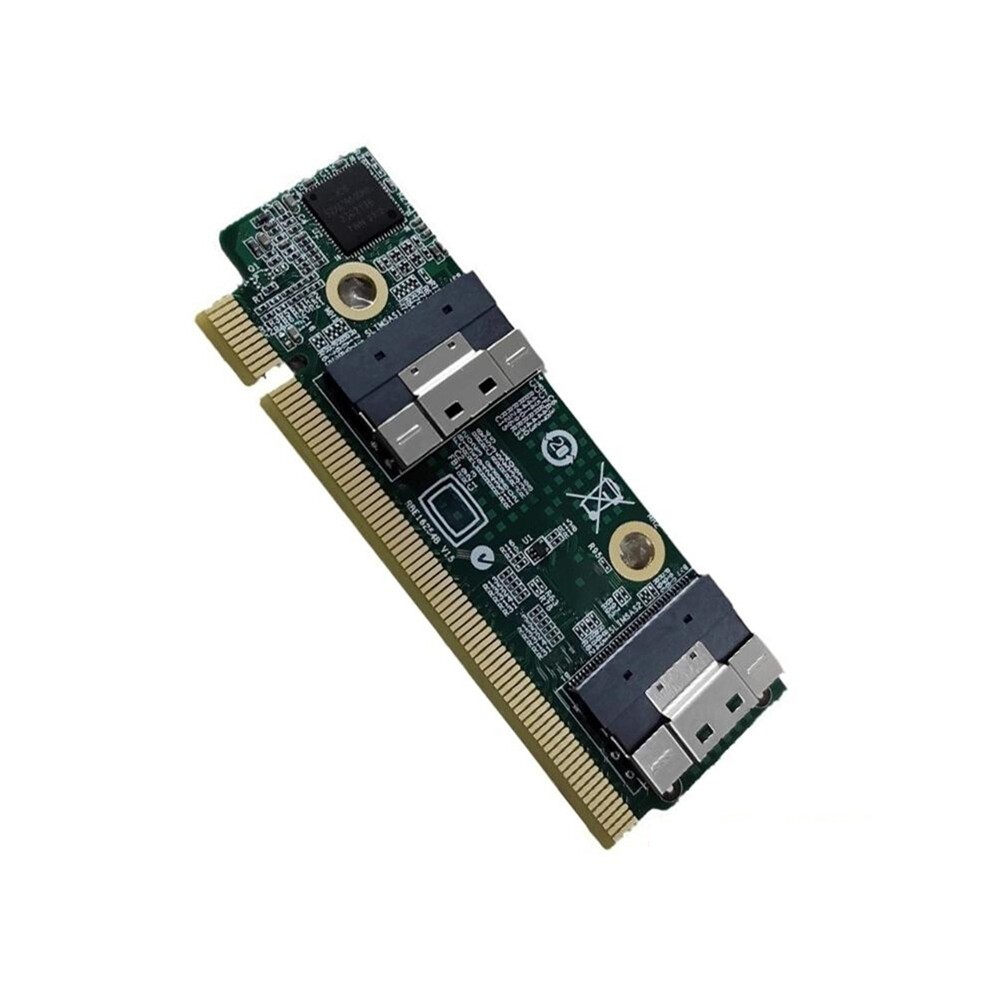 High Speed SFF-8654 to PCIe X16 External Extension Card Adapters thumbnail