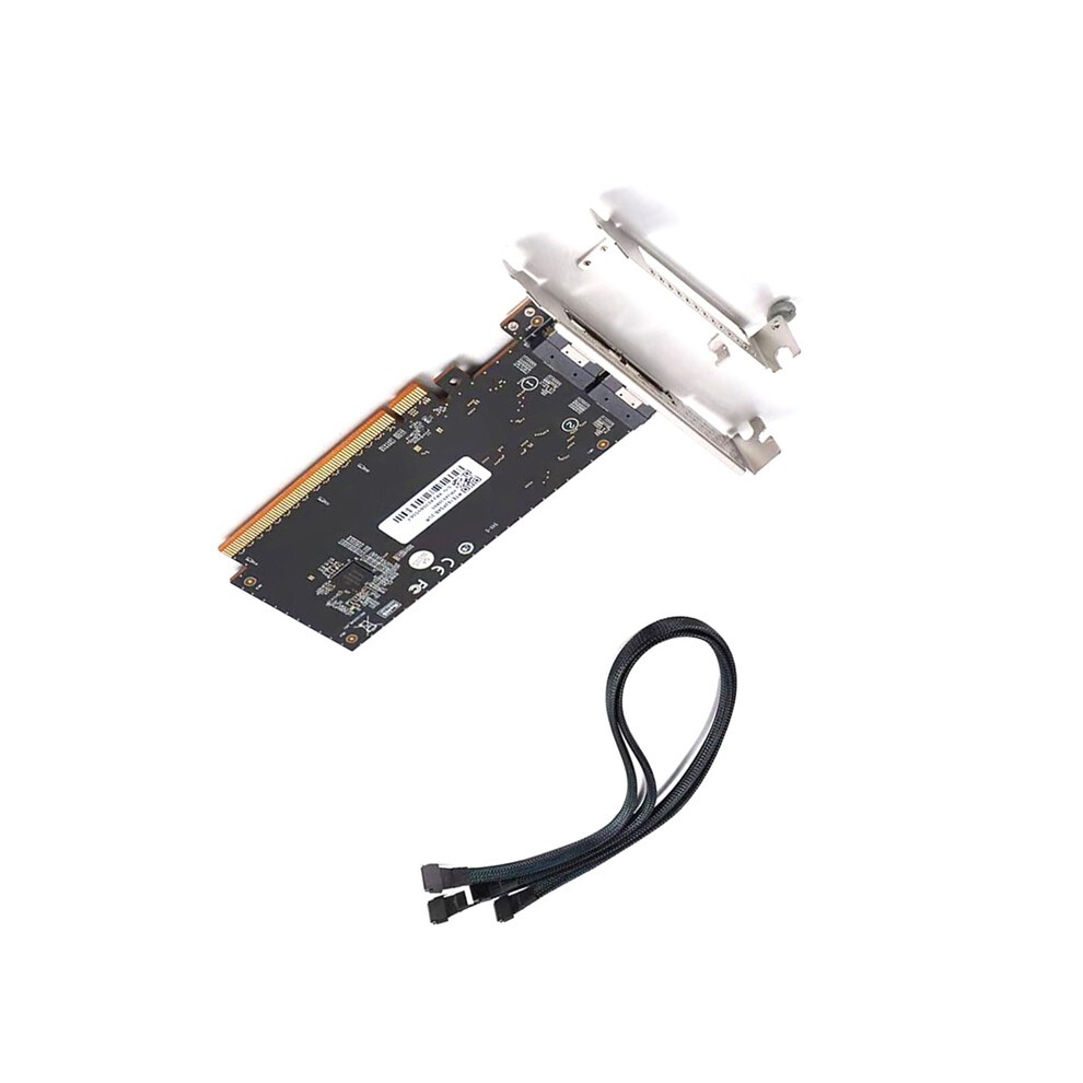 Graphics External Card PCIe4.0 X16 to SlimSAS 8654 Rear Adapter thumbnail