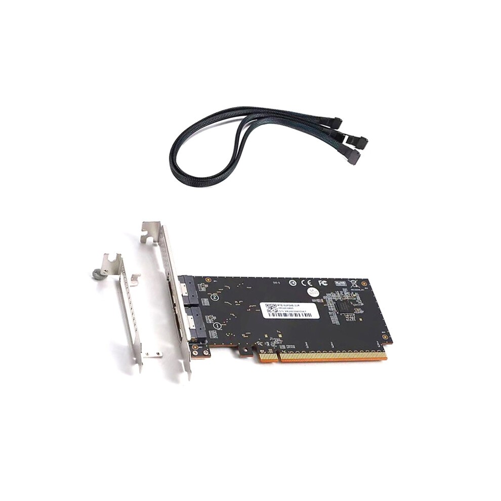 Graphics External Card PCIe4.0 X16 to SlimSAS 8654 Rear Adapter thumbnail