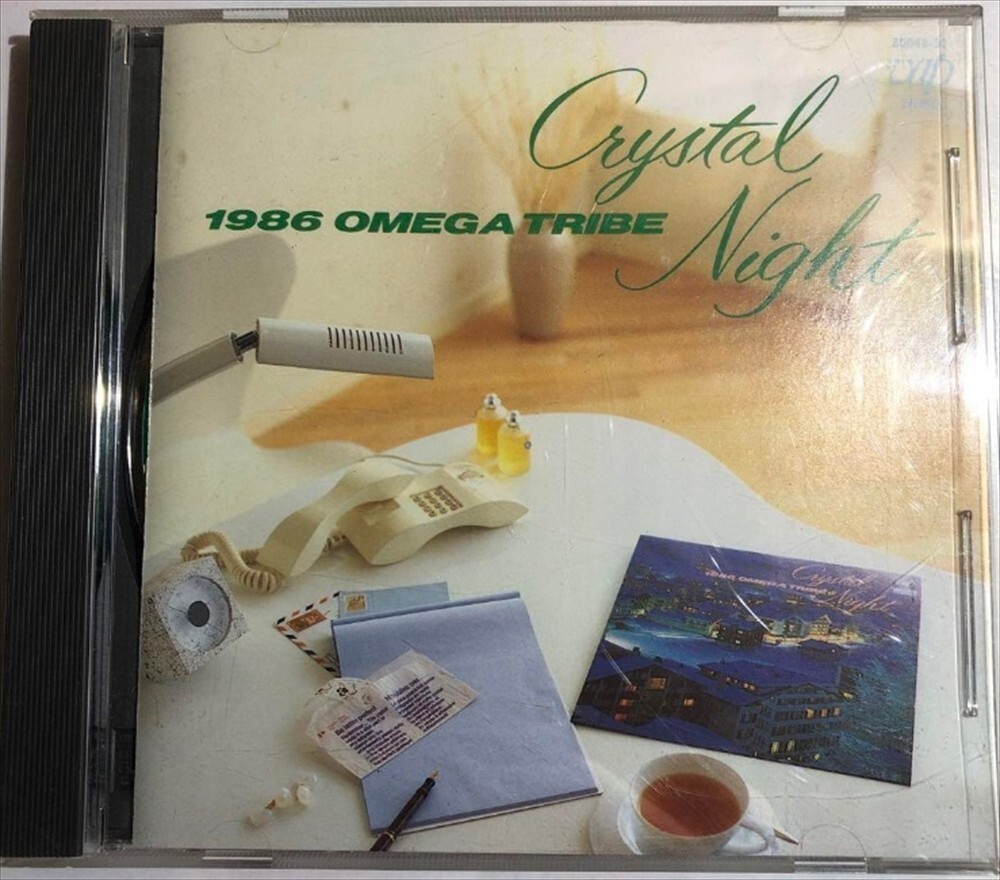 Carlos Toshiki & Omega Tribe Crystal Night CD Album City Pop 1986-1987 Vap Vpcc