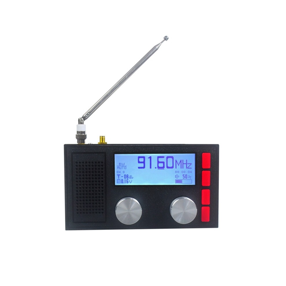 JNP-7751 Portable Multi Band Radio SAF7751 Upgrade TEF6686 10000mAh Rechargeable Battery