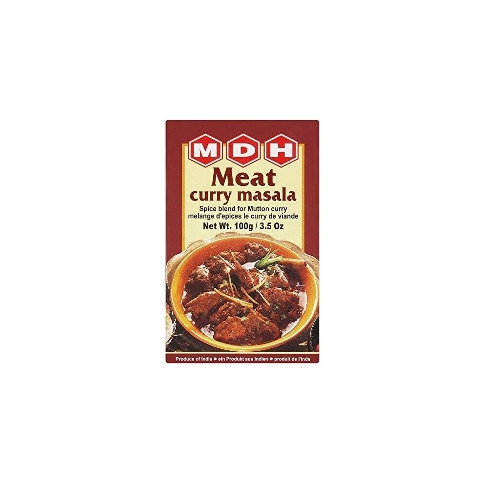 MDH Meat Curry Masala 100g(Pack of 1)- Enhances the Flavor of the Meal