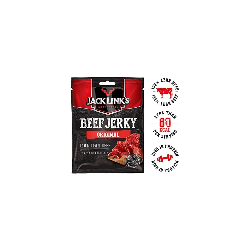 Jack Links Beef Jerky Mixed Case Variety Pack, X4 Sweet and Hot, X4 Teriyaki, X4 Original, Perfect Post Gym Meat Snack thumbnail