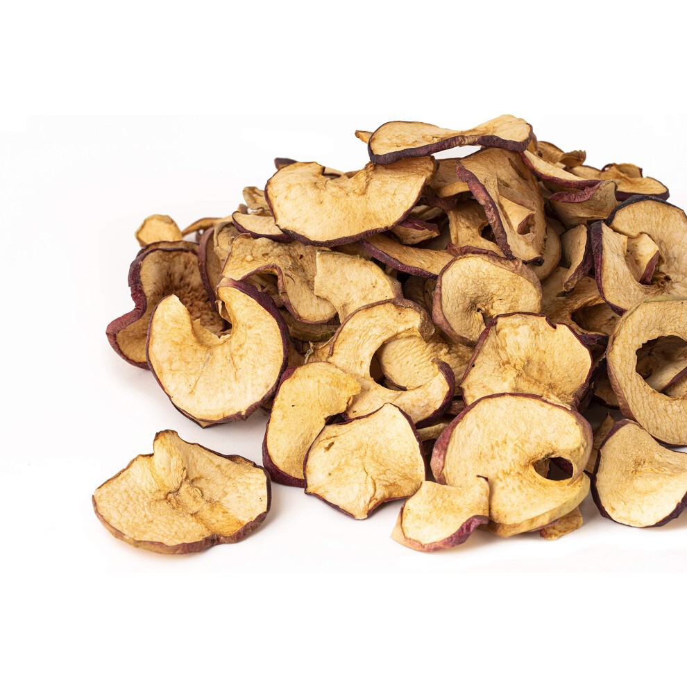 Dried Apple Slices 250g | 100% Natural Whole Dried Fruit | Dried & Unpeeled Healthy Sweet Snack | Seeds Removed | No Preservatives | No Added Sugar thumbnail