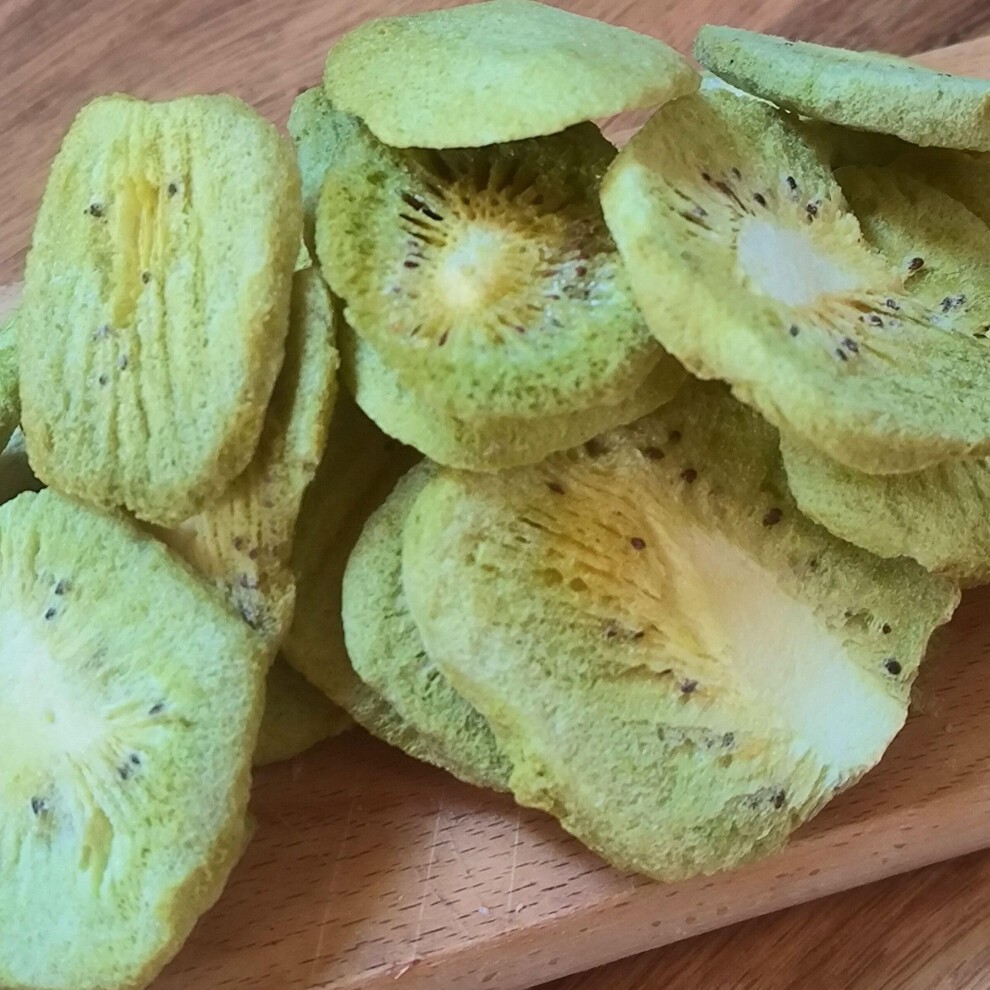 Pure Freeze Dried Fruit Slices | 100% Kiwi Fruit | Freeze Dried Sweets Dried Fruits No Additives Natural Gluten Free | Tropical Fruit Dried Kiwi Vegan thumbnail